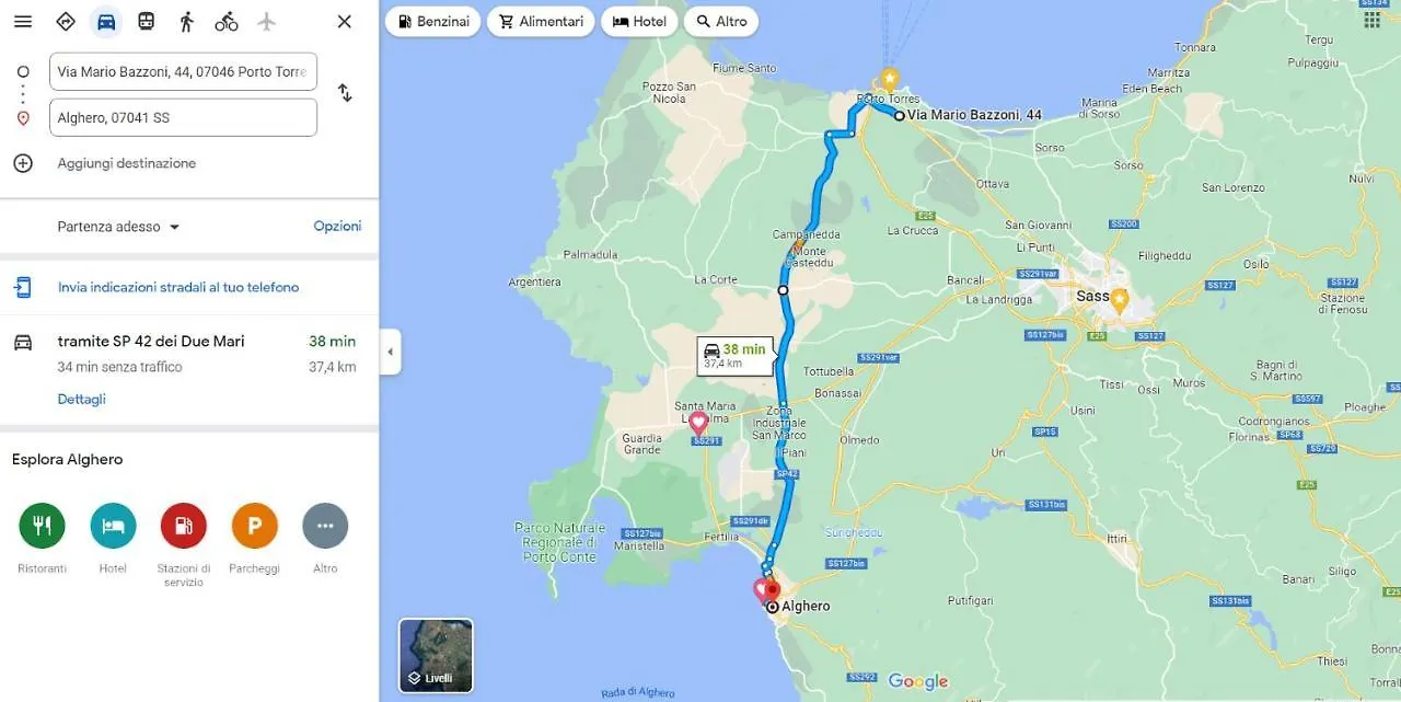 Intero Appartamento Con Parcheggio Gratuito Porto Torres