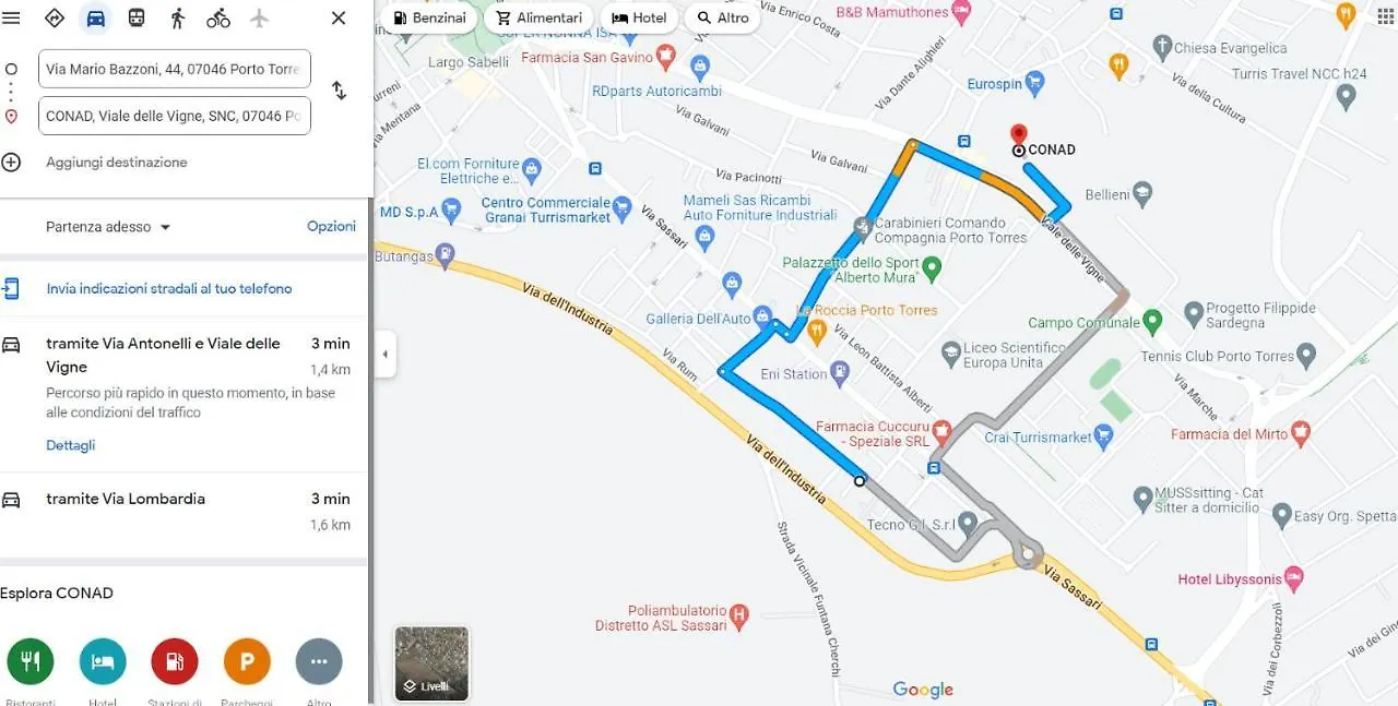 Intero Appartamento Con Parcheggio Gratuito Porto Torres